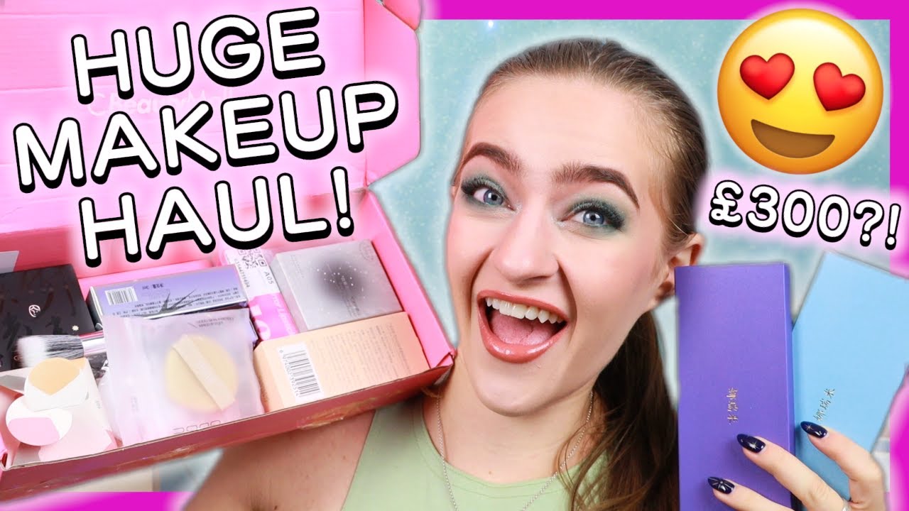 Unbelievable £300 Makeup Haul From CBeautyMall (I've never heard of these brands...)
