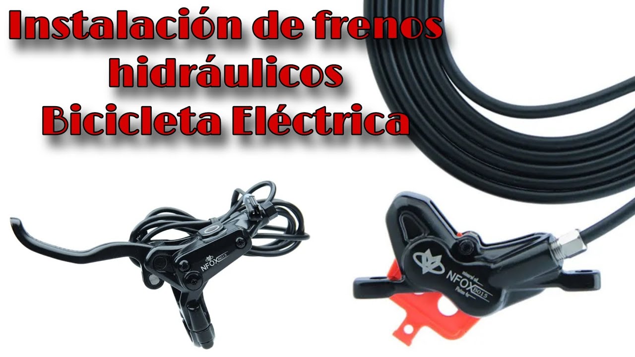 Instalación Frenos Hidráulicos Bicicleta Electrica Honey Whale k7 k6