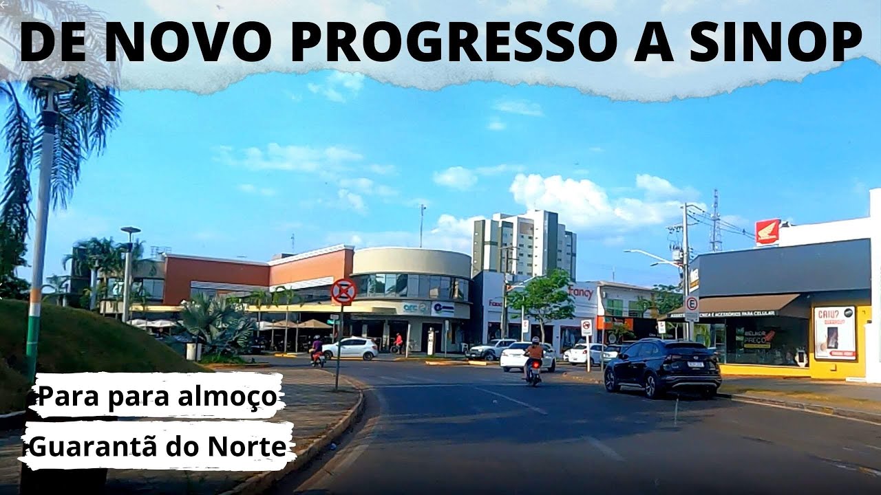Na estrada, de Novo Progresso, no Pará, a Sinop, no Mato Grosso – só paramos para almoçar