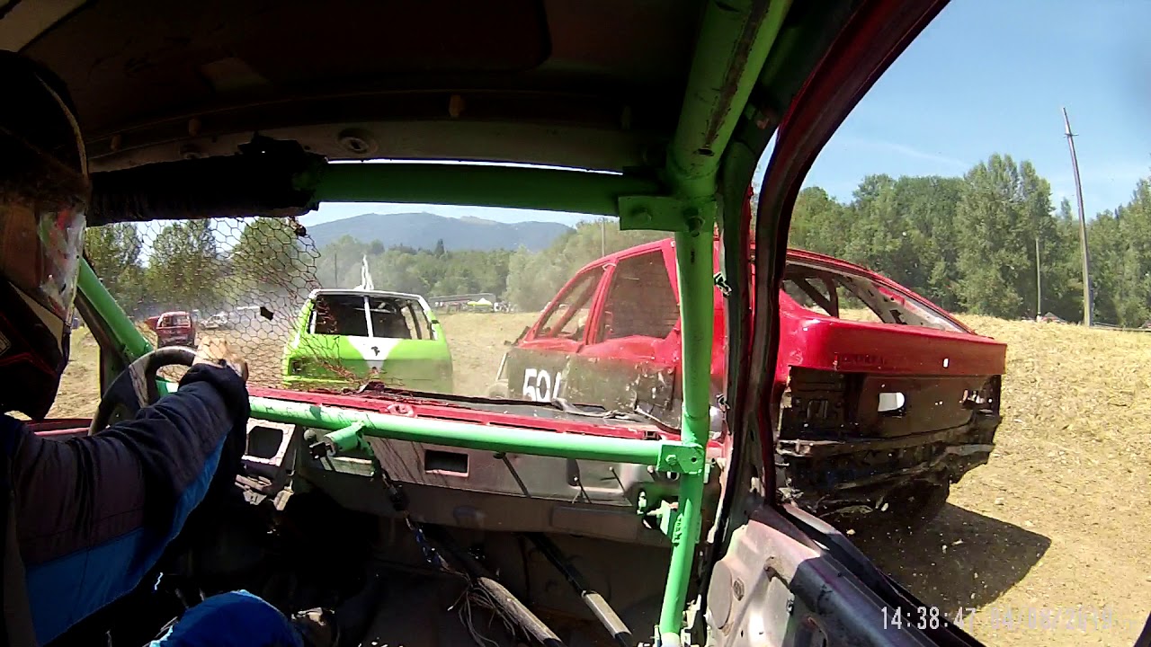 stockcar pougny 2eme manche 2019