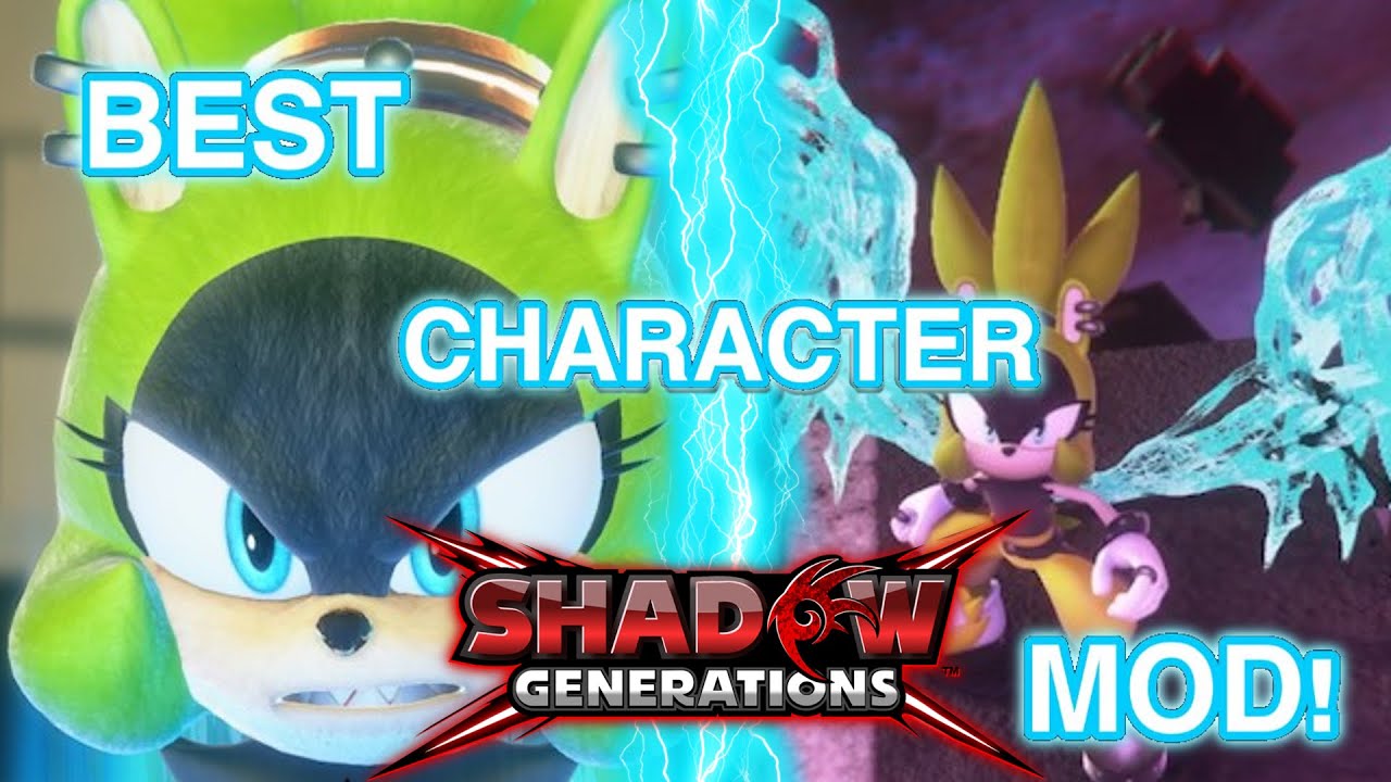 Surge The Tenrec: THE BEST CHARACTER MOD! - Shadow Generations