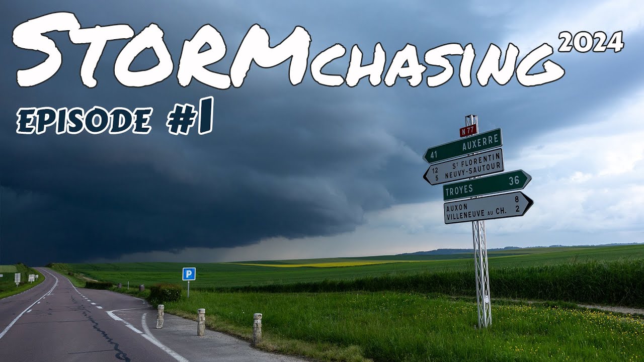 Superzelle mit Shelf-Cloud am 01.05.2024 | Stormchasing 2024 ⛈