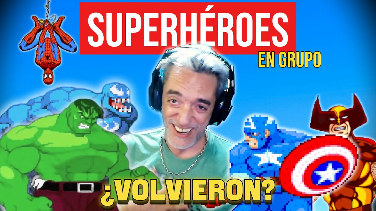 Videojuegos de SUPERHÉROES en Equipo. Y Análisis de Marvel Cosmic Invasion