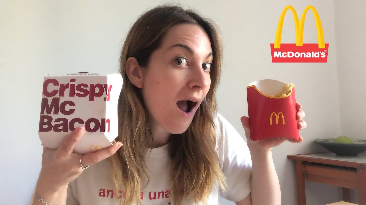 MUKBANG MAC DONALDS 🍟🍔 CHIACCHIERE E ASMR