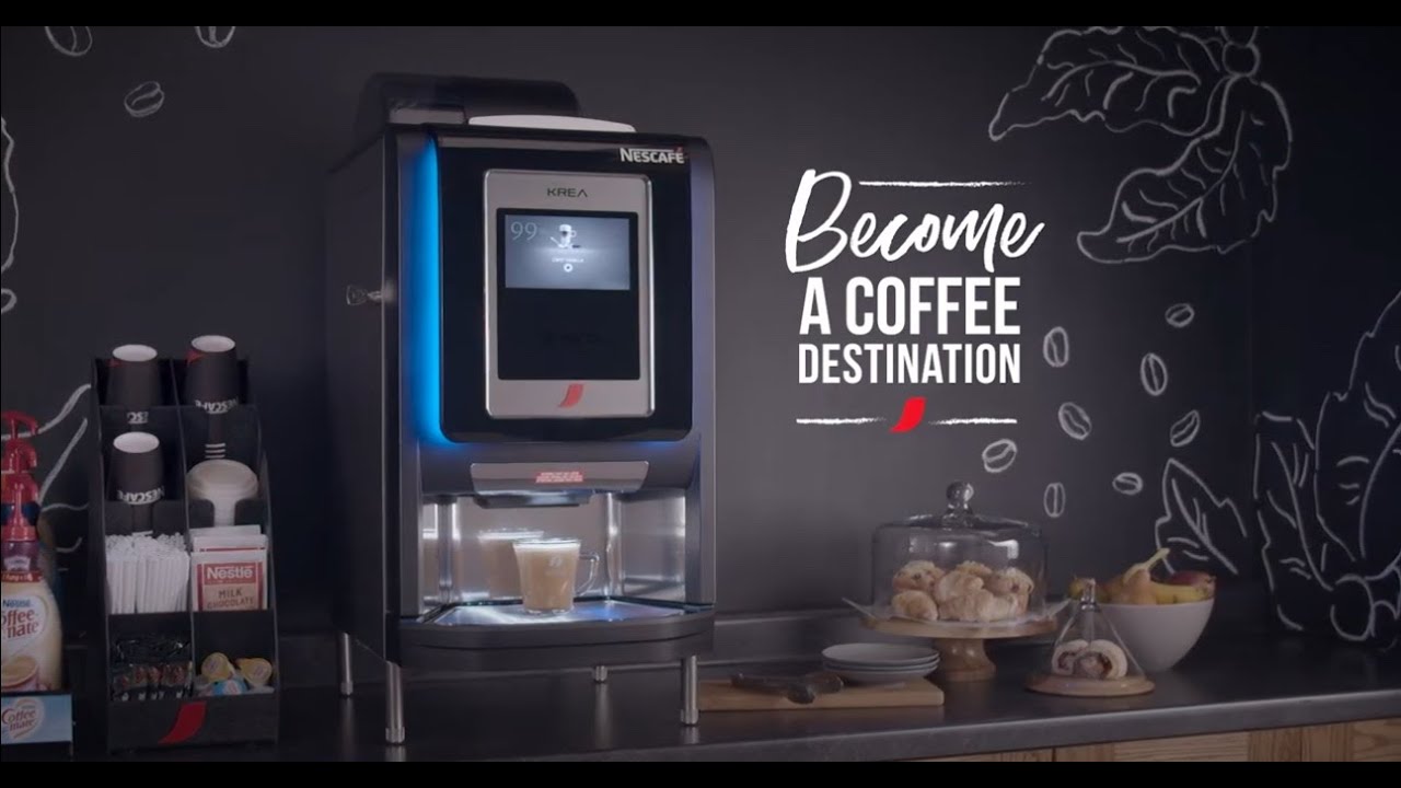 A Closer Look At The NESCAF&Eacute; Bean-To-Cup Machine