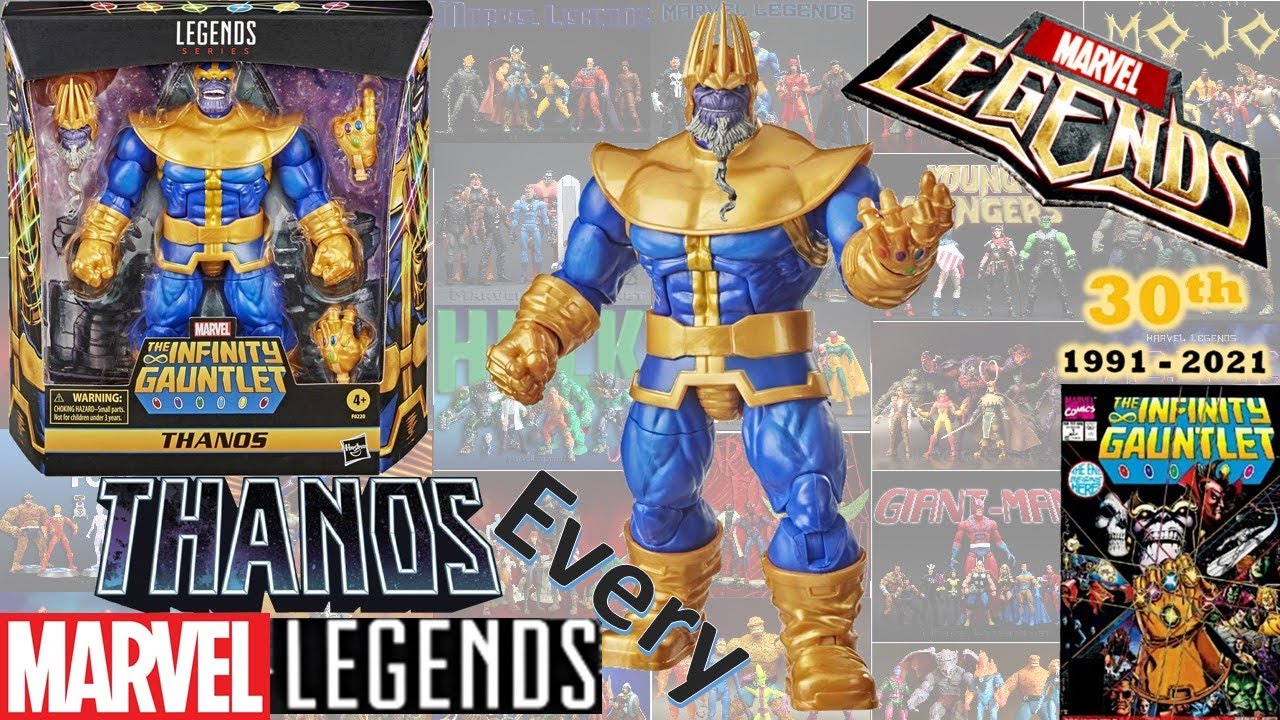 Every Marvel Legends Thanos Comparison 30th Anniversary Infinity Gauntlet Amazon The Children of