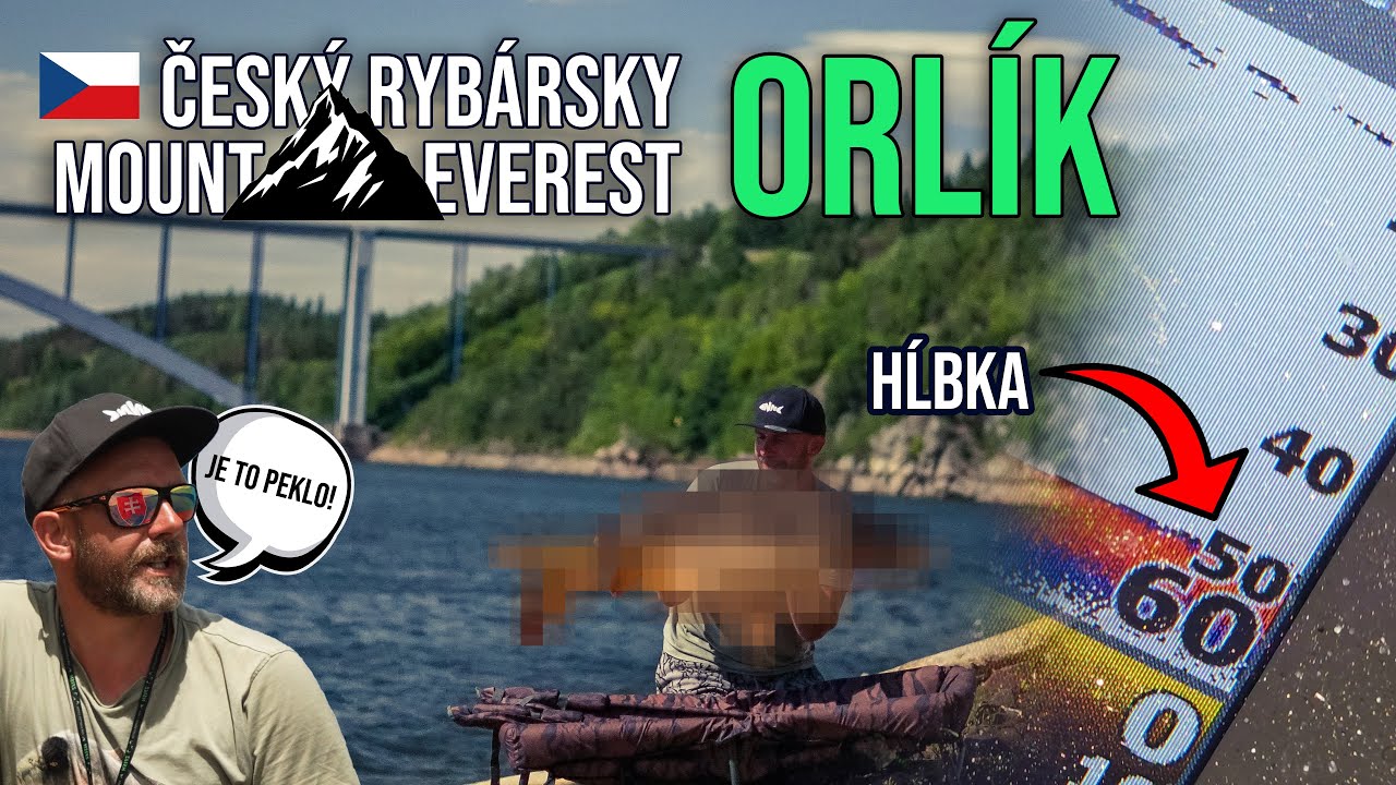 Rybolov na Orlíku 🎣Lov kapra v 50m hĺbke?! Rybársky Mount Everest - rewik