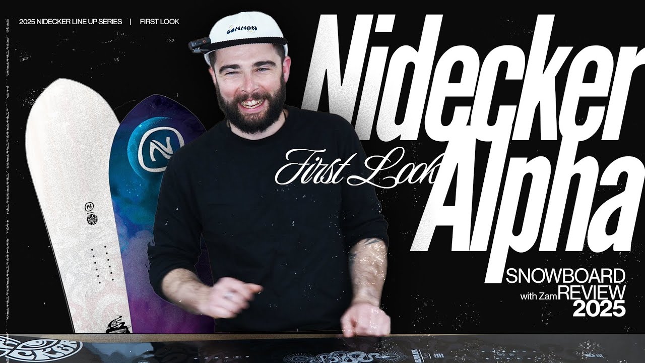 2025 Nidecker Alpha - Surfy Snowboard (Including Alpha APX)