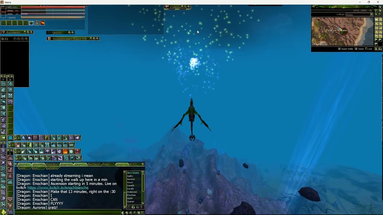 Enochian Ascends to Adult Dragon