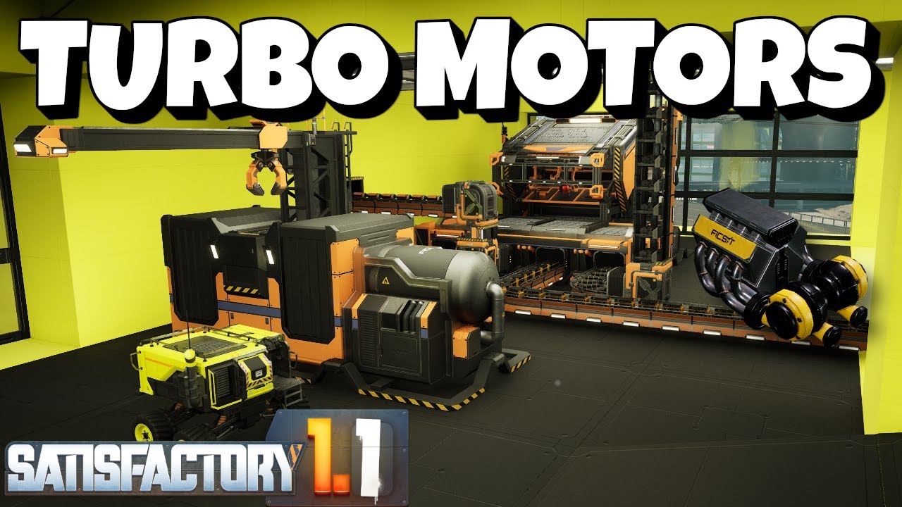 How to Make Turbo Motors in Satisfactory