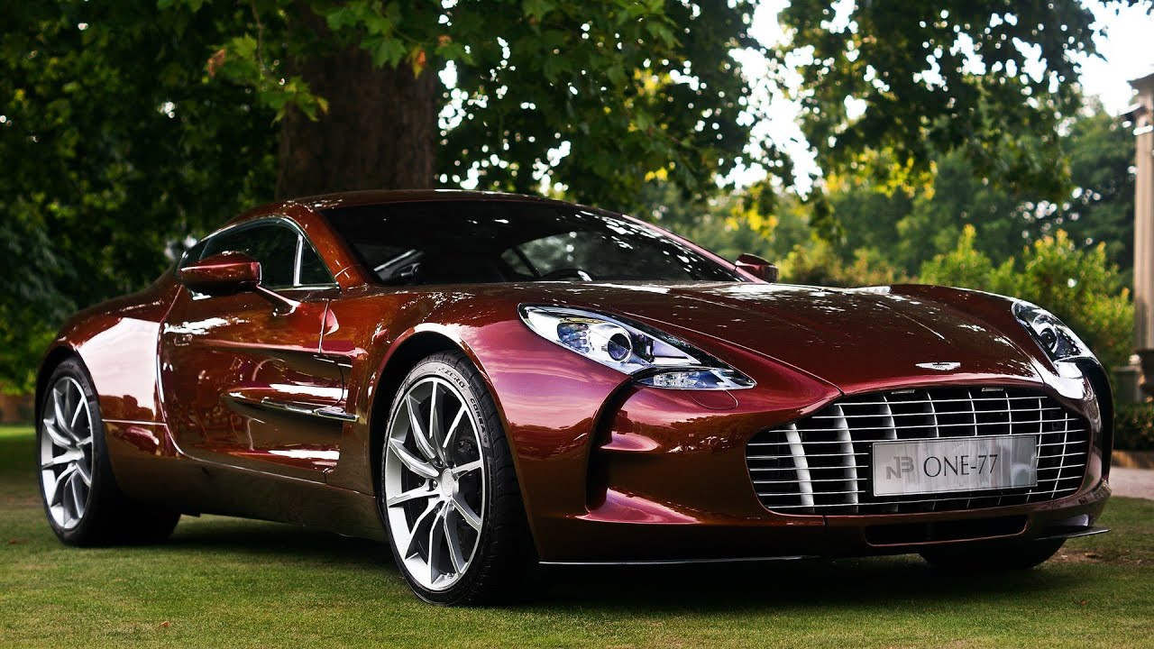 Мегазаводы: Aston Martin One-77 Автомобиль Агента 007