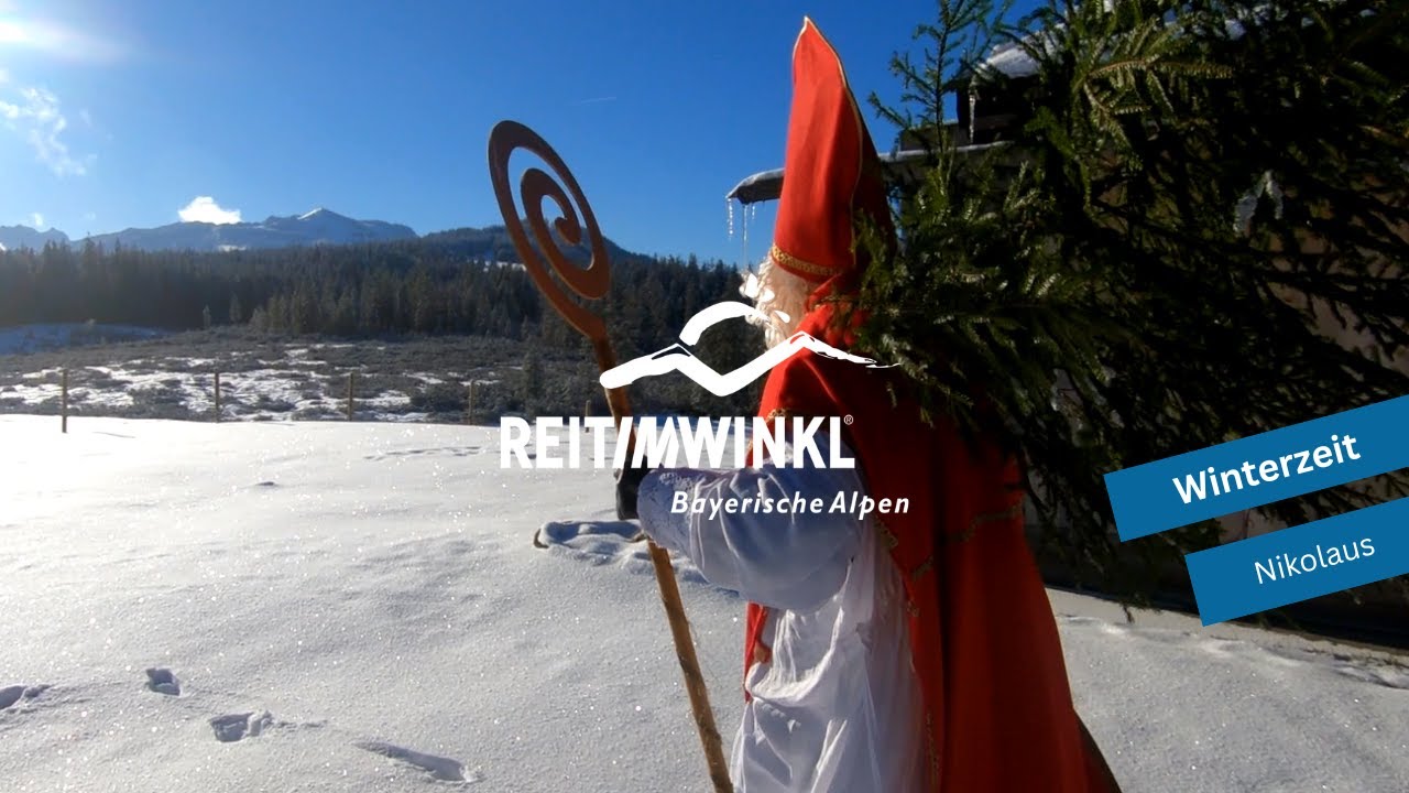 Nikolaus in Reit im Winkl | Winterliche Winklmoosalm | #reitimwinkl