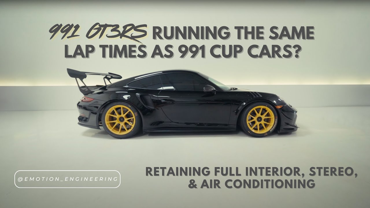 991 GT3RS That Turns the Same Lap Times as 991 GT3 Cup?!