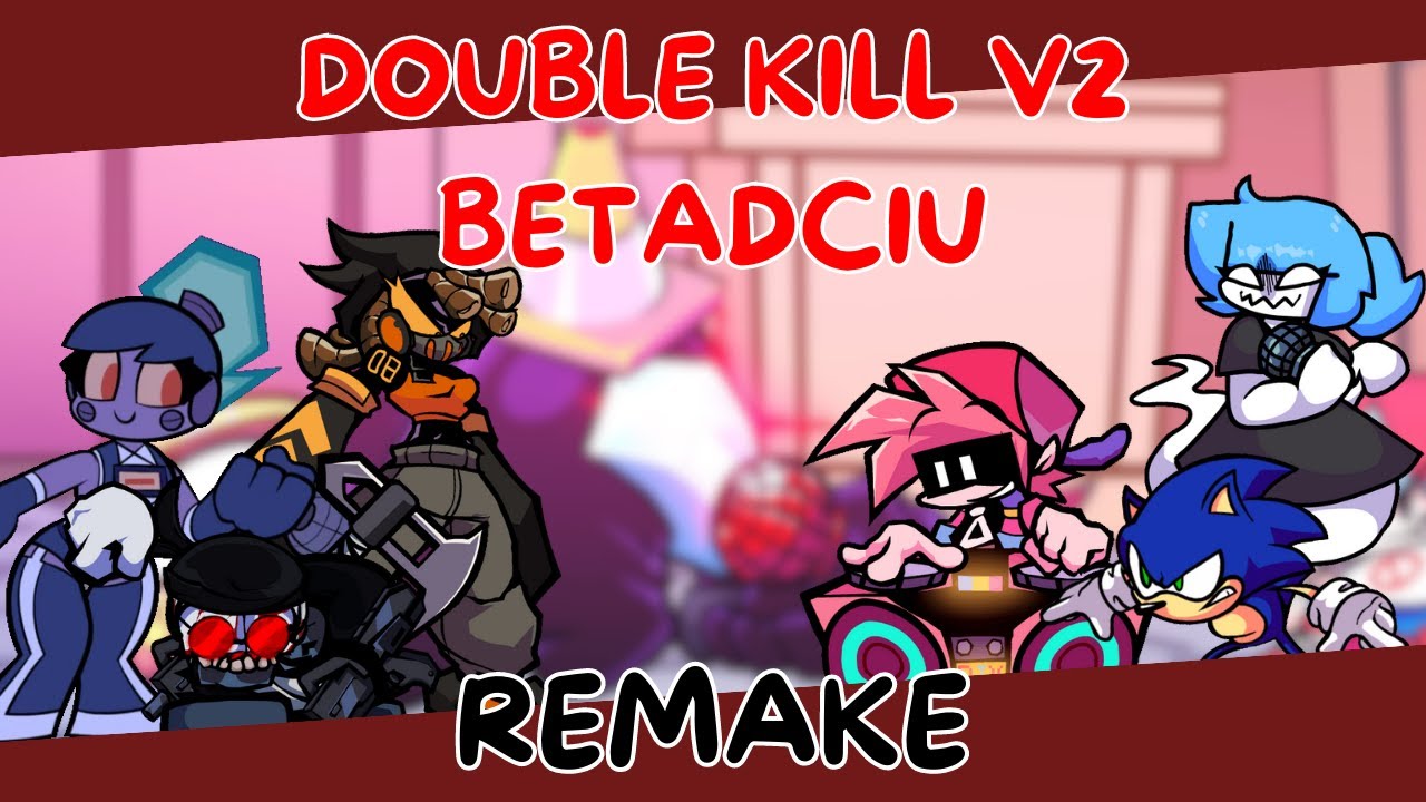 Double Kill V2 But Every Turn A Different Cover Is Used (FnF Double Kill V2 Betadciu) Remake