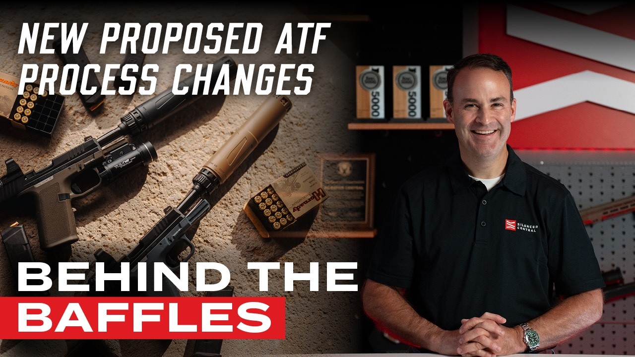 Предлагаемые ATF изменения в NFA и что они значат для покупателей глушителей &mdash; Behind the Baffles...