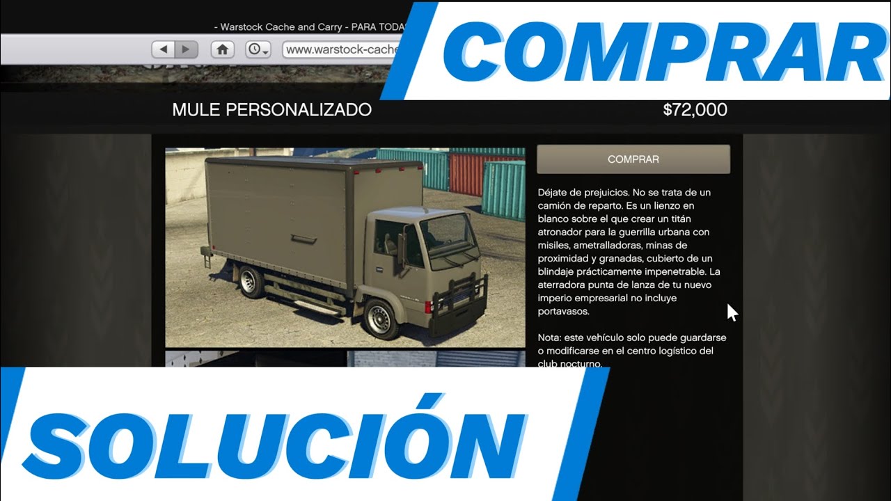 *SOLUCIÓN* COMO  COMPRAR MÁS MULES EN GTA 5 ONLINE - ¡Trucos y Consejos!