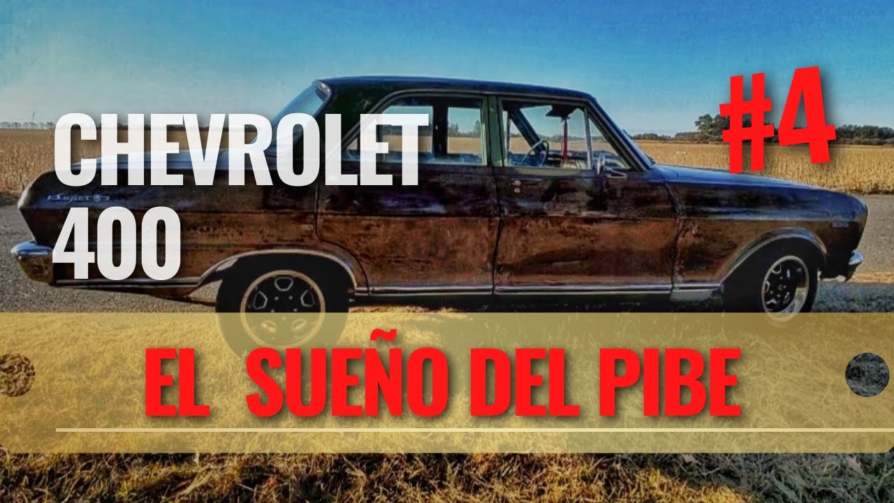 Era el auto de sus sueños y tras varios años lo consiguió CHEVROLET 400 - CUATROMIL RPM
