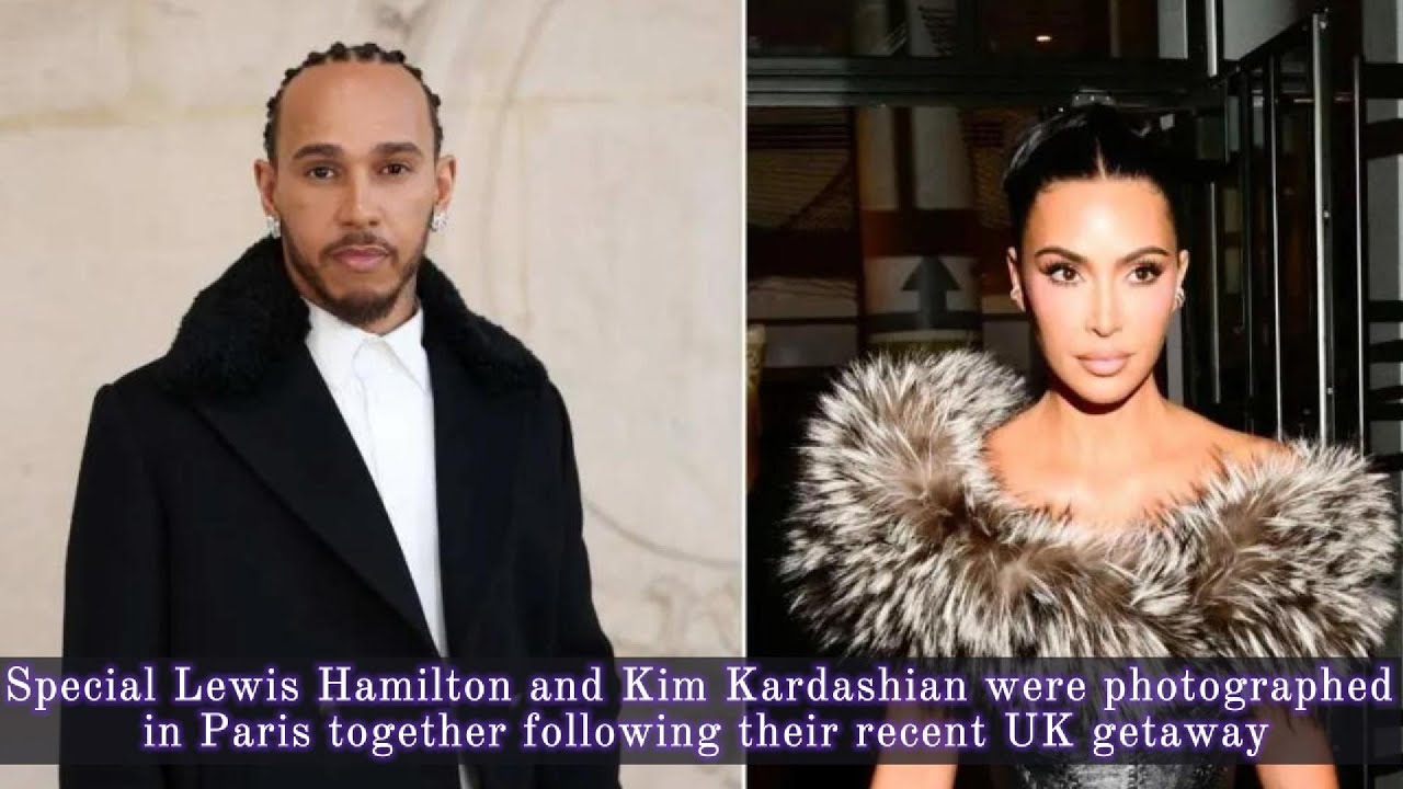 Lewis Hamilton Spotted With Kim Kardashian in Paris Hotel