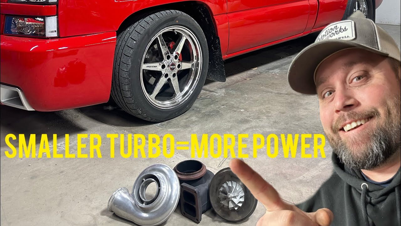 Swapping a smaller s475 turbo in my RCSB and first drive