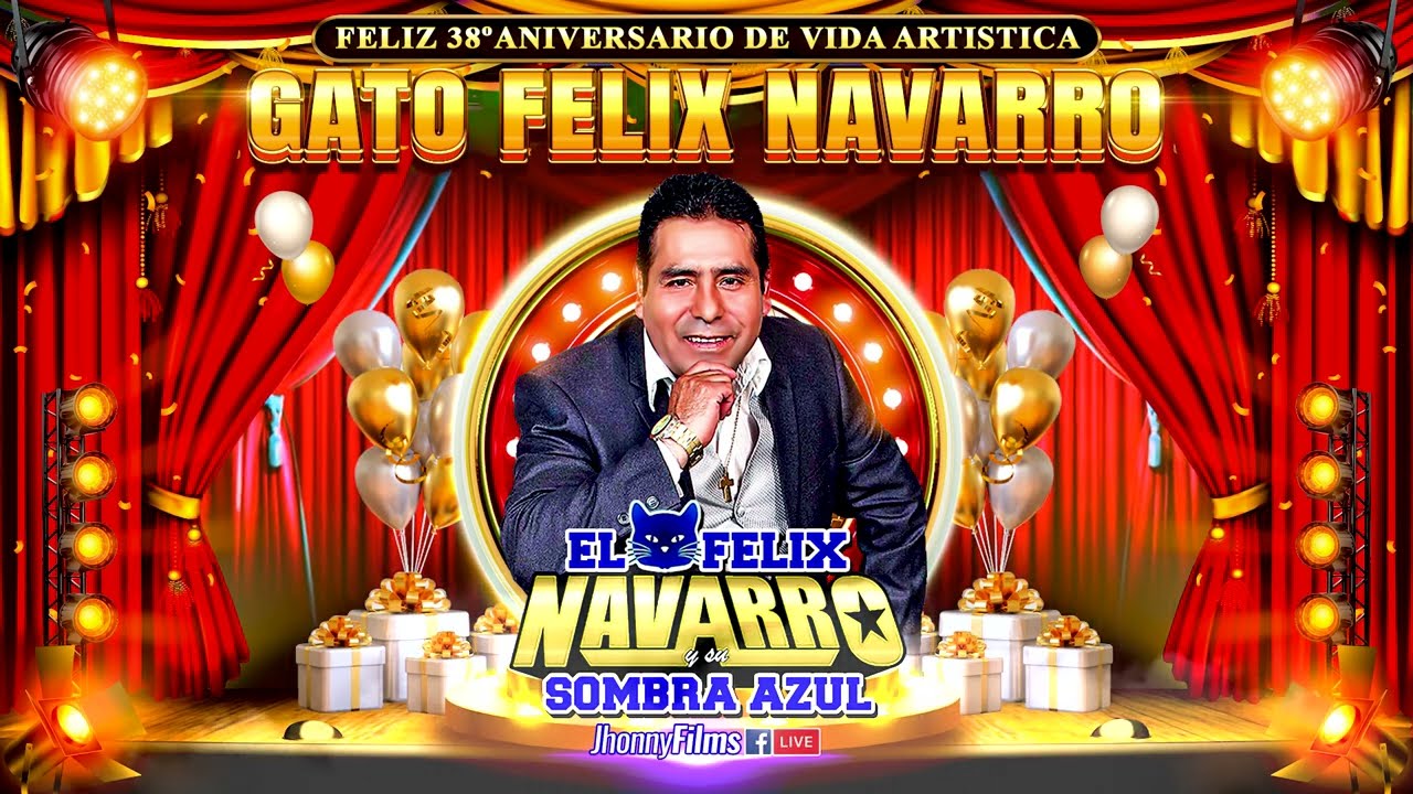 PASE LO QUE PASE MIX...FELIX NAVARRO Y SU SOMBRA AZUL en 4K - FELIZ 38 ANIVERSARIO EL GATO