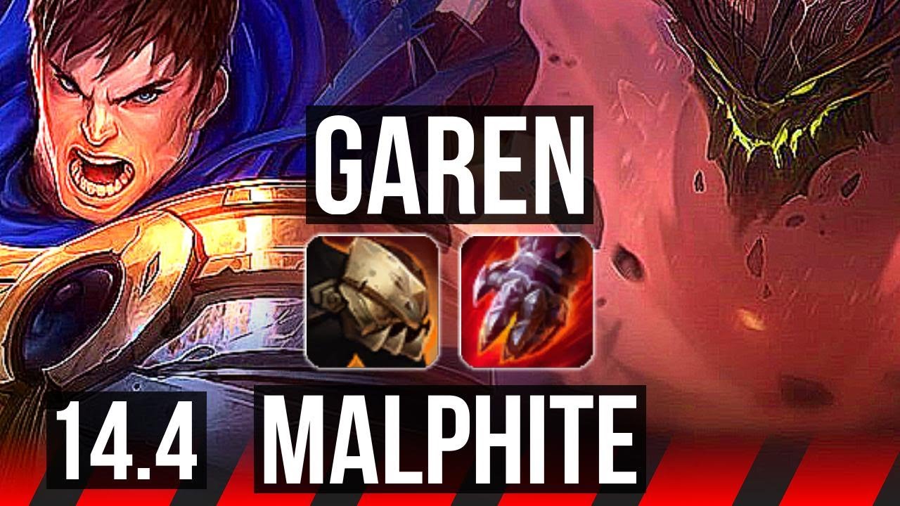 GAREN vs MALPH (TOP) | Dominating | TR Grandmaster | 14.4