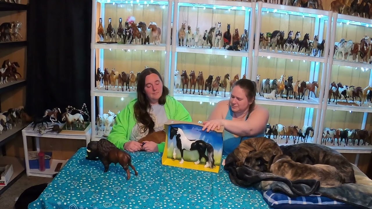 Breyer Buffalo and Battlefield Angel