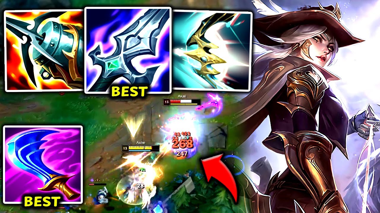 ASHE TOP IS A VERY SPECIAL TOPLANER IN SEASON 14 (NEW BUILD) - S14 Ashe TOP Gameplay Guide