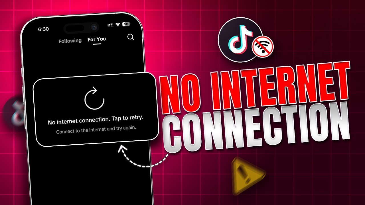 Как исправить ошибку «Нет подключения к Интернету» в TikTok на iPhone | TikTok не загружается на ...