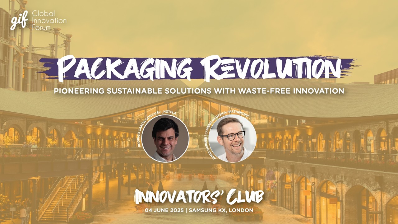 Rodrigo Garcia Gonzalez, Notpla | Innovators' Club | GIFLondon 2025