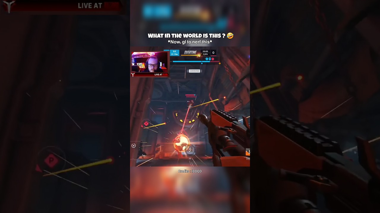 Jetpack Cat is the ultimate troll 🤣 #overwatch #overwatch2 #overwatchclips #jetpackcat #gaming