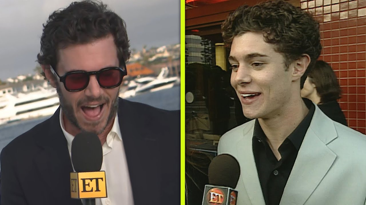 Adam Brody FREAKS OUT While Watching FIRST ET Interview! (Exclusive)