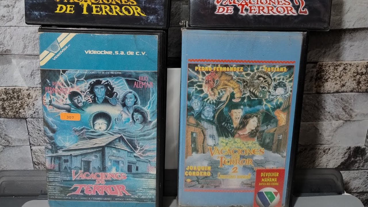 VHS de Terror #vhscollectionforsale #mexicanvhshorrormovies #videovisavhs  #peliculasvhsdeterror