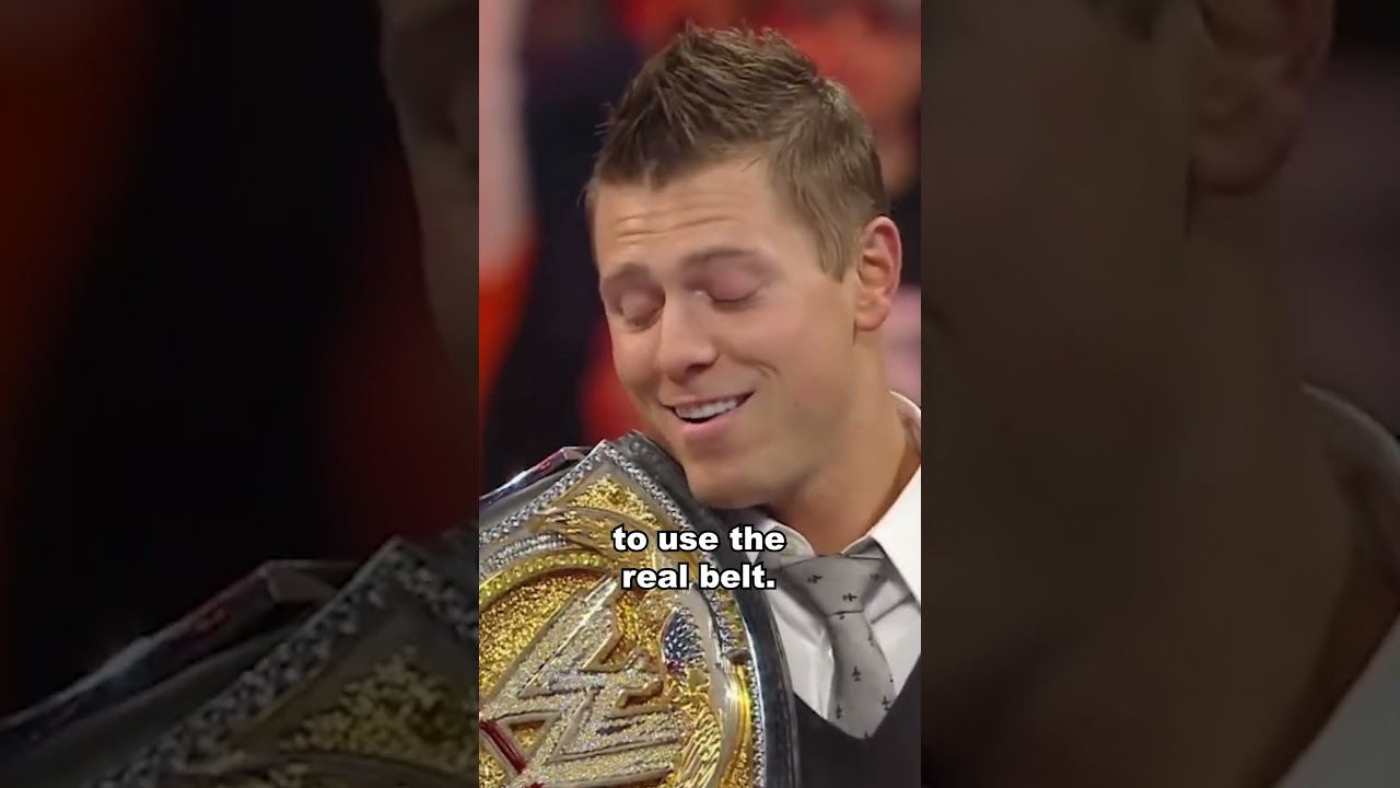 Why The Miz was Given a Fake WWE Championship