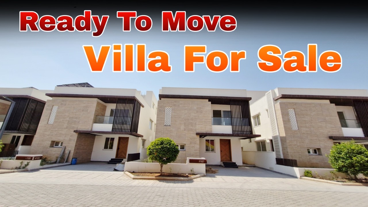 లగ్జరీ గేటెడ్ కమ్యూనిటీలో Investor Villa For Sale in Hyderabad
