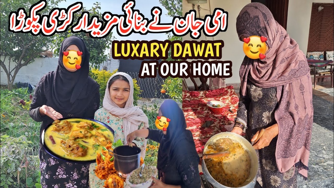 Ammi Jaan Made Delicious Kahri Pakora|| Ami Jaan Na Banai Mazadr Kahri Pakora||Village Life Dadyal 
