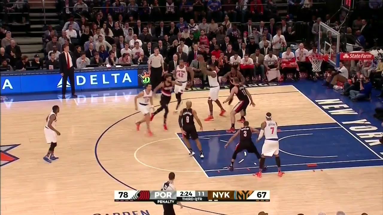 Carmelo Anthony | Offensive Rebound Putbacks | New York Knicks 2015-16