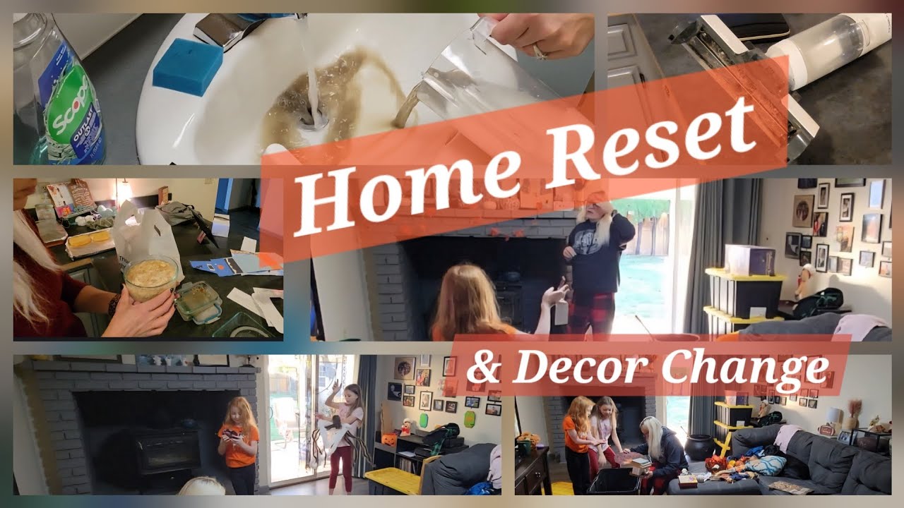 Goodbye, Halloween, Hello Fall! Deep Clean + Decor Changeover