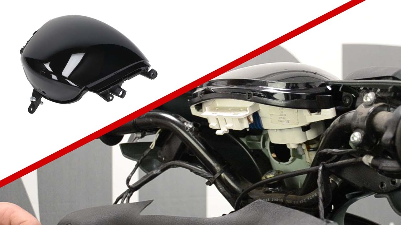 Koplampglas vervangen | Piaggio Zip