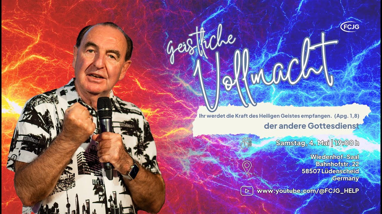 Der andere Gottesdienst mit Walter Heidenreich - 04.05.2024