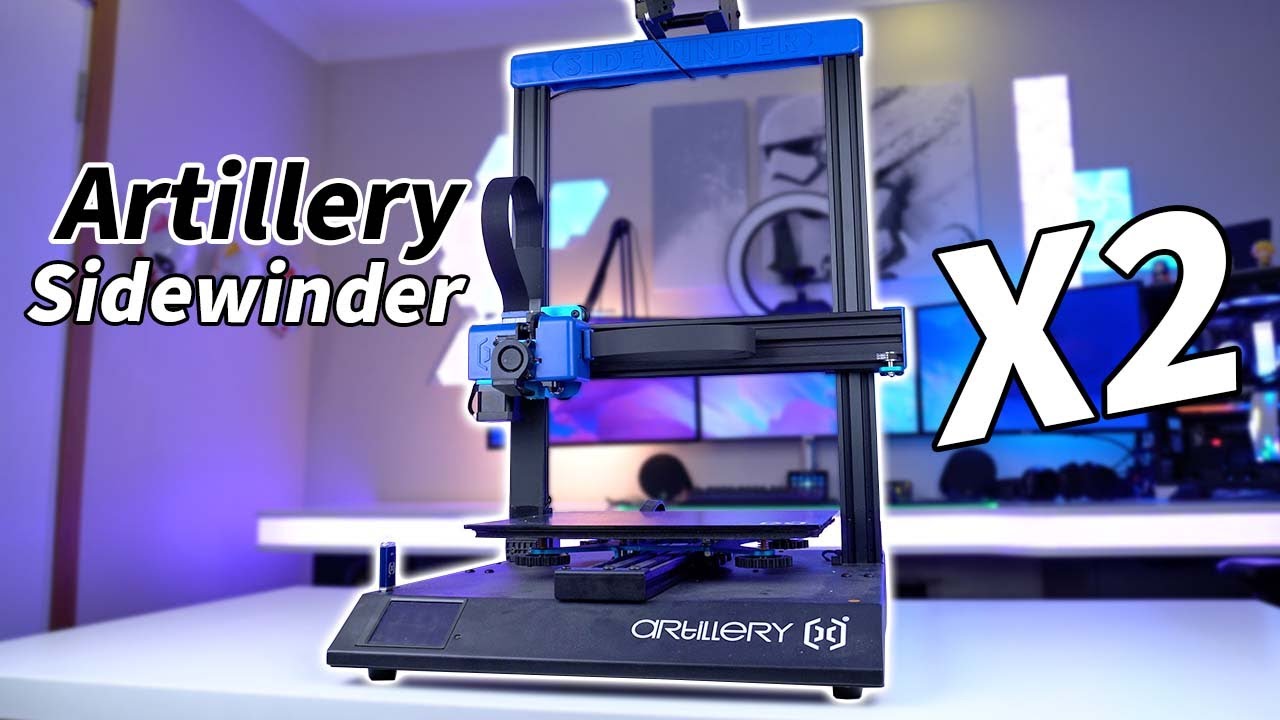 SORUNSUZ ÇALIŞAN 3D YAZICIYI BULDUM (Artillery Sidewinder X2 deneyimlerim)