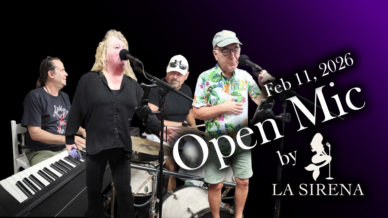 Open Mic at La Sirena | Live Music in Puerto Morelos – Feb 11, 2026