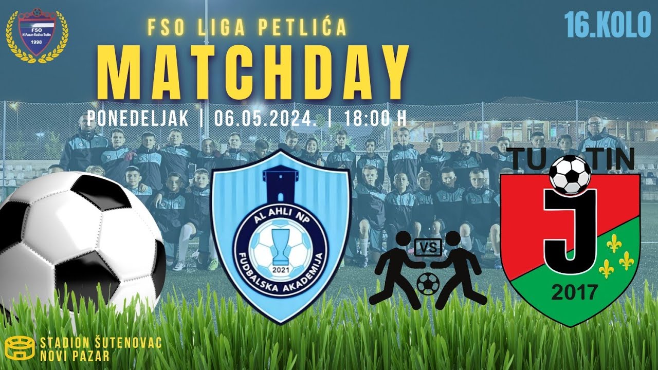 Al Ahli FA vs FK Jedinstvo - XVI Kolo - 06.05 2024. -  Liga Petlića 2023/24