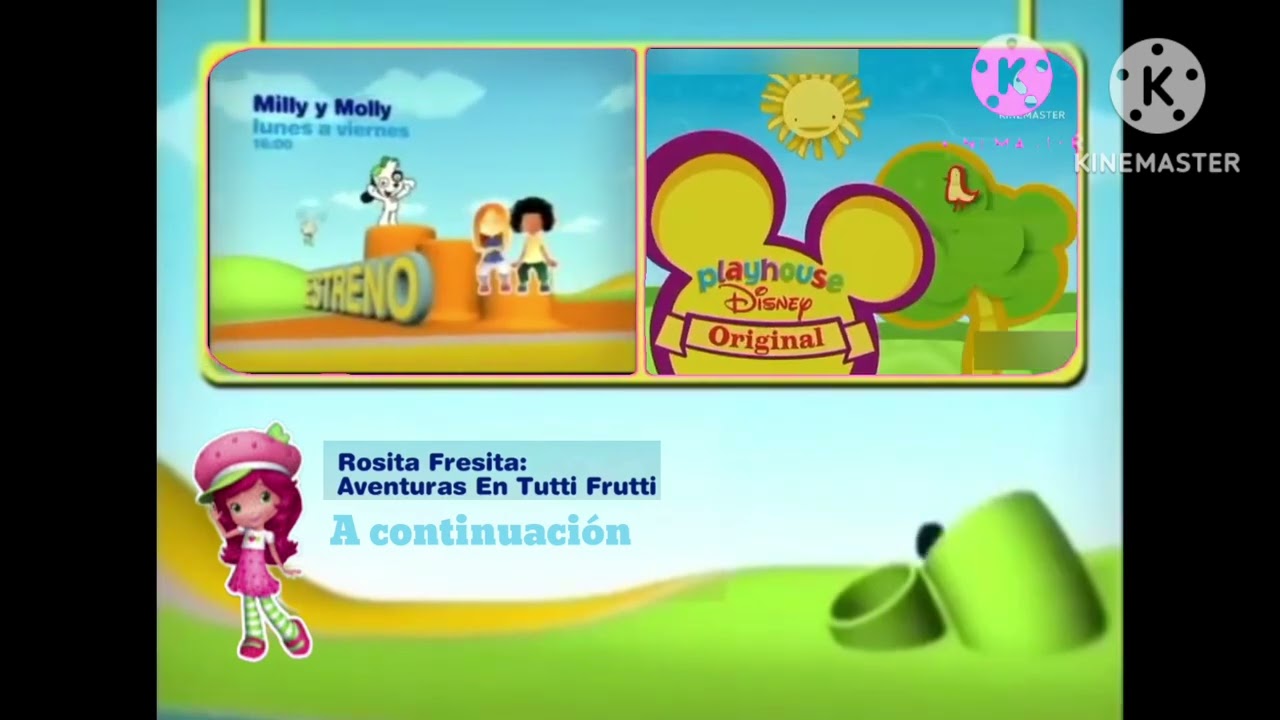 DK2012 créditos timmy y sus amigos + a continuación RFAETF + promo de milly y molly + intro