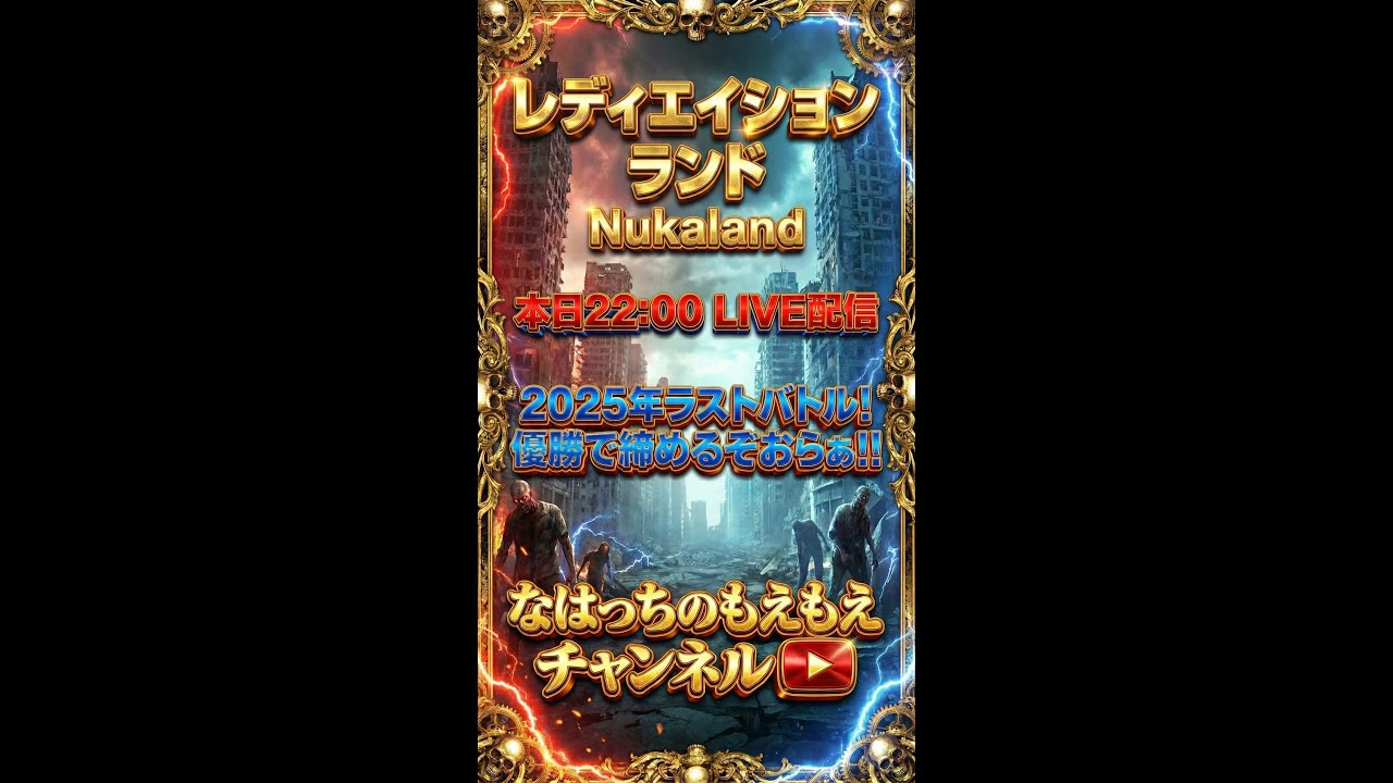 【パズサバ】レディエイションランド _2025年ラストバトル！優勝で閉めるぞぉらぁ！