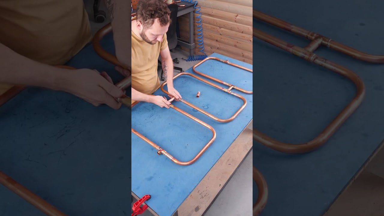 DIY Radiator with Copper Pipe