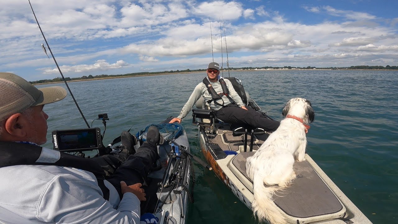 Une sortie pêche en kayak faite de rencontres et de poissons