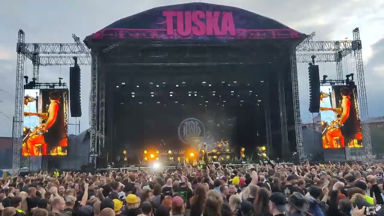 Biggest Wall of Death during 'Parkway Drive - Bottom Feeder' in TUSKA 2024