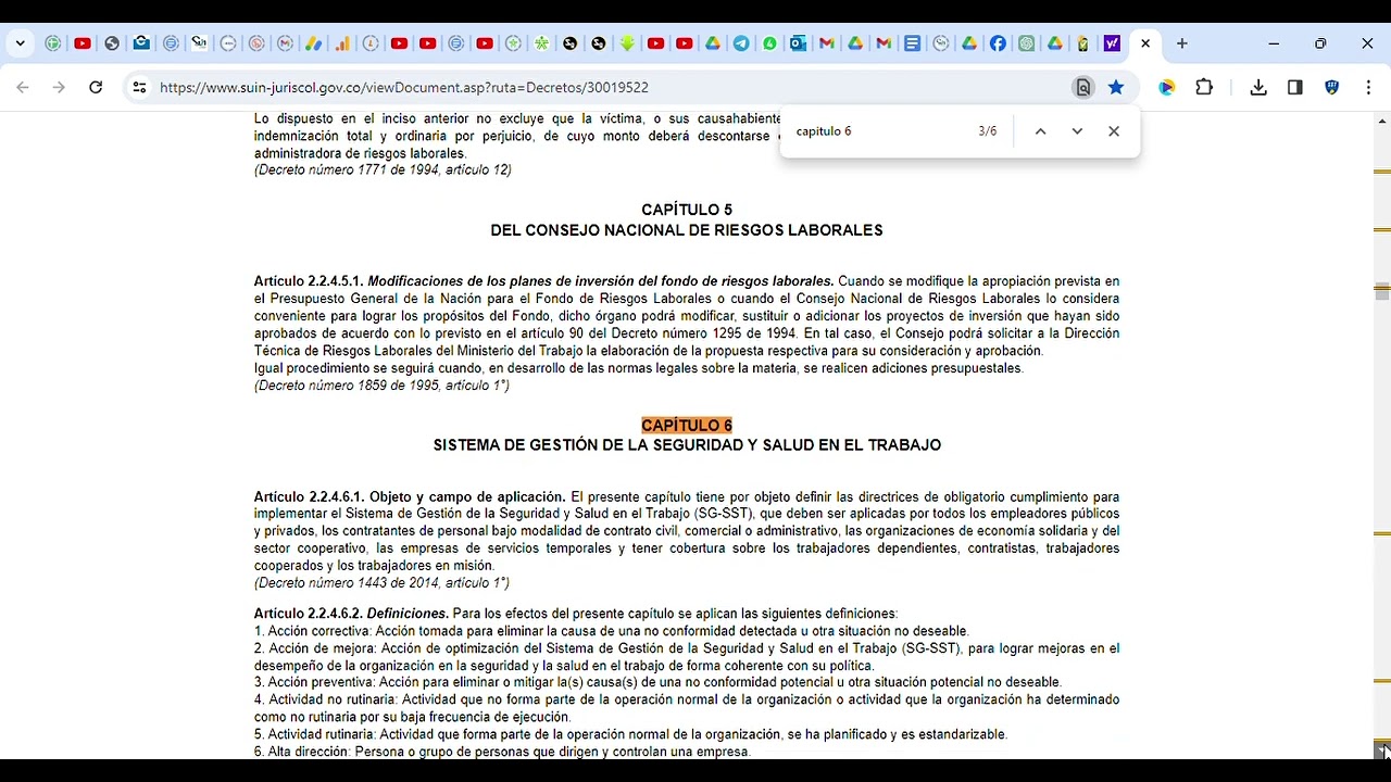 DECRETO 1072 DE 2015  Explicación corta y sencilla