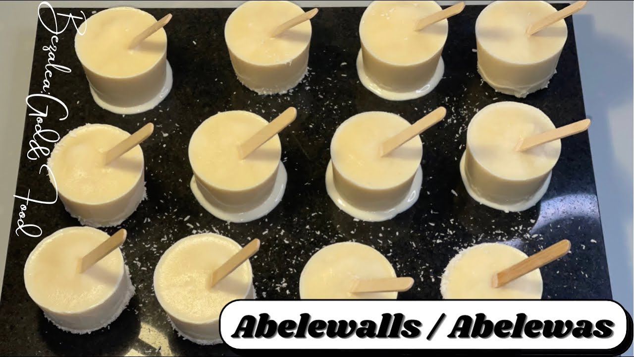 Abele Walls/Abelewas||Coconut Milk Abele Walls||Ghanaian Milk Ice Cream
