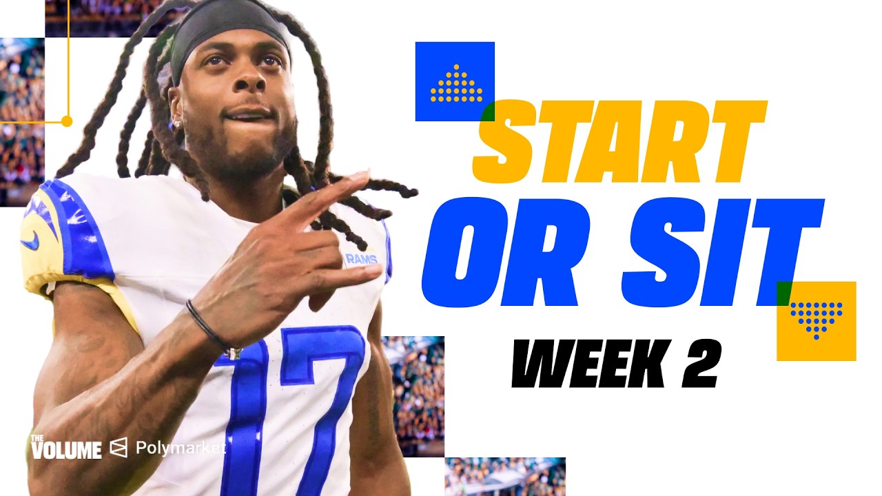 Fantasy Football Start or Sit Lineup Advice: Experts Pick Who To Start Week 2 (2026)